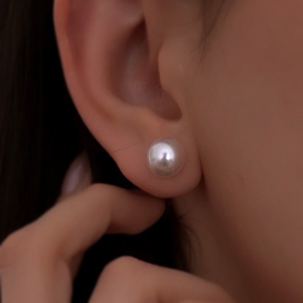 گوشواره مروارید سفید