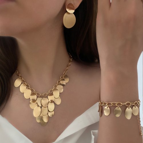ست پولک های طلایی
